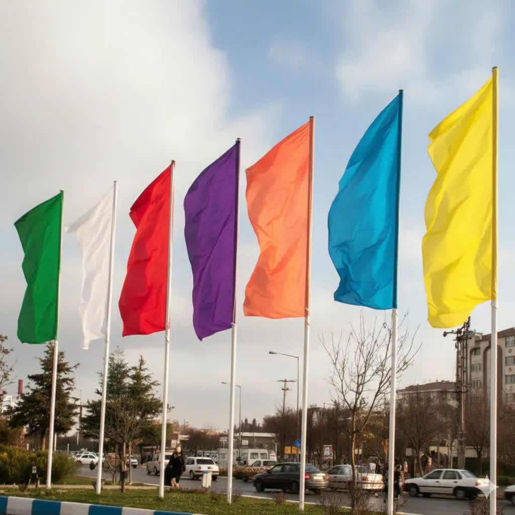 پرچم سامورایی 1*3 رنگی