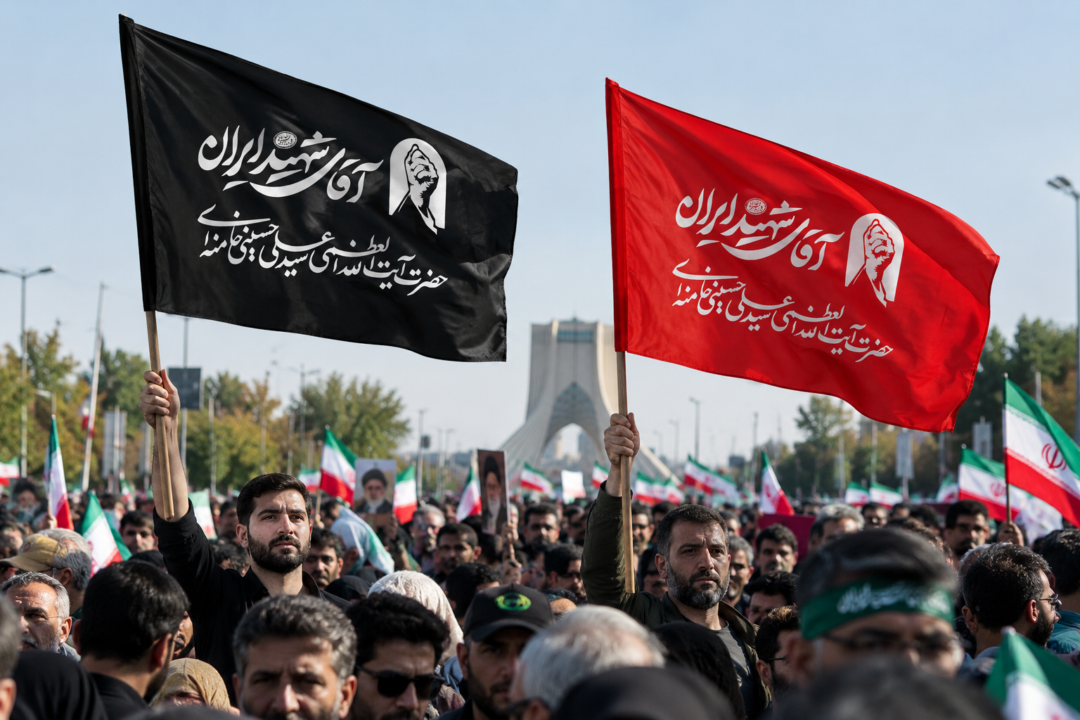پرچم چوب خور امام شهید