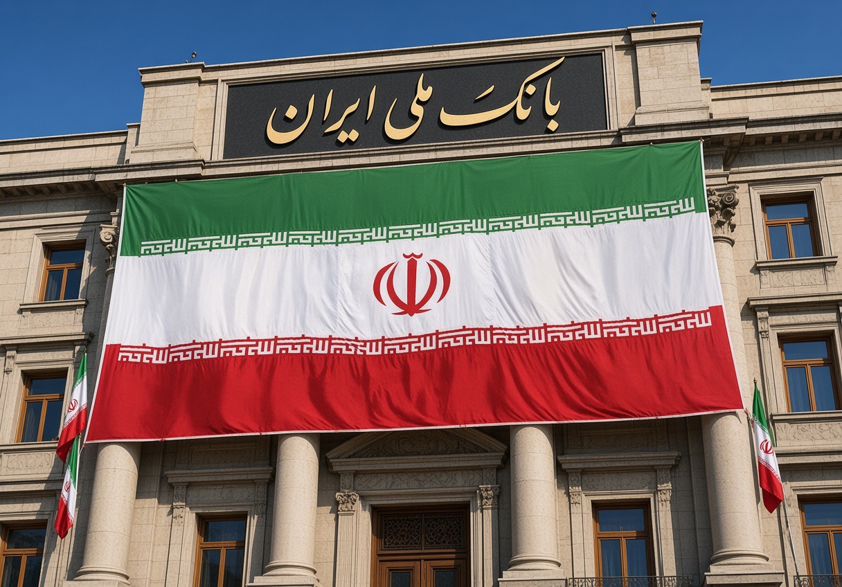 پرچم دیواری ایران (افقی)